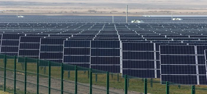 GOLDBECK SOLAR Investment: Solarpanels einer Anlage in Chile