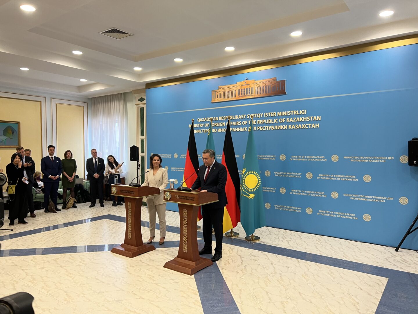 Deutsche Delegation in Kasachstan