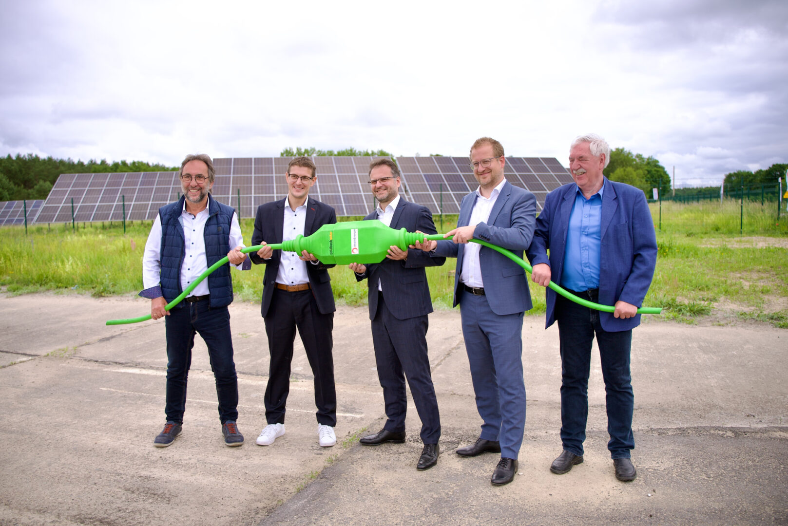 Eröffnung Solarpark Lärz