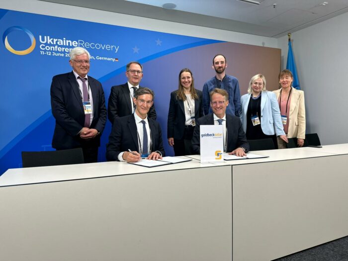 Foundation of GOLDBECK SOLAR Investment Ukraine together with the EBRD