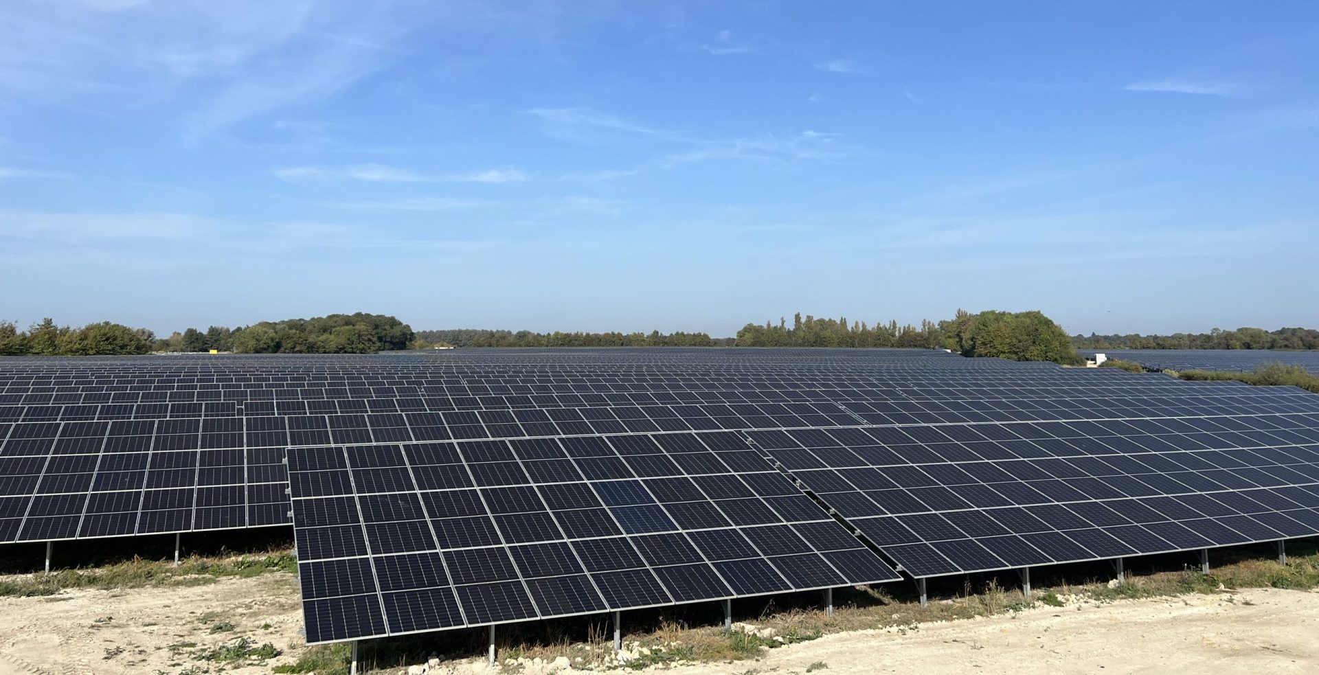 Nahaufnahme von Solarpanels