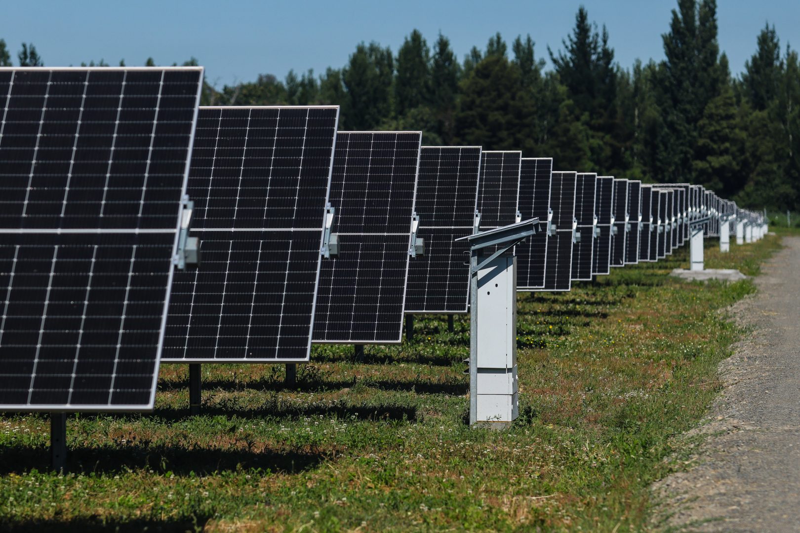 Eine Photovoltaikanlage in Chile. Photovoltaik