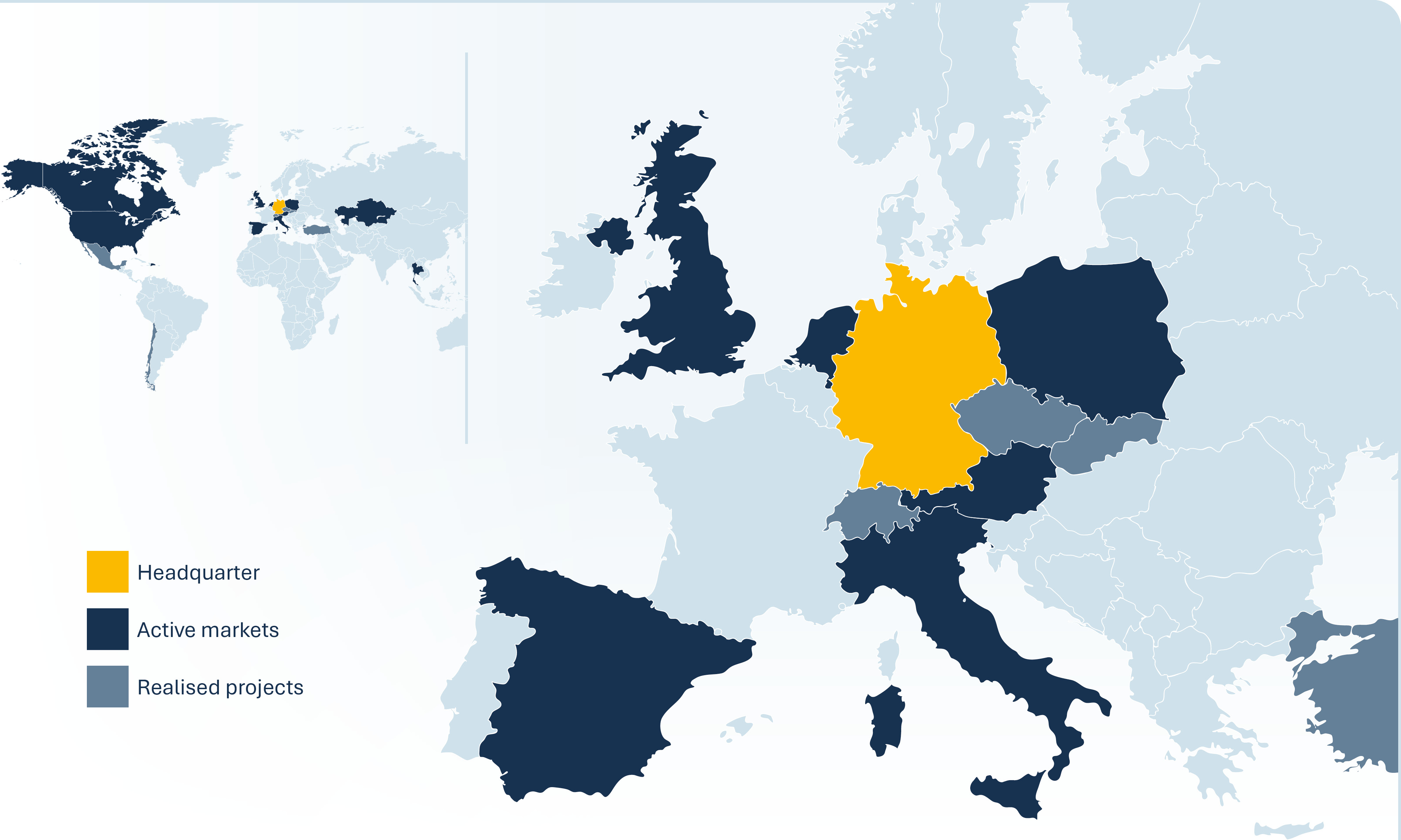 Our markets and locations