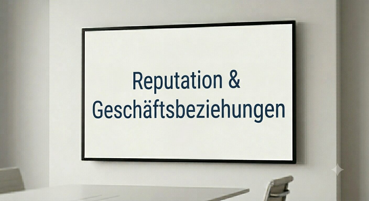 Reputation und Geschäftsbeziehungen