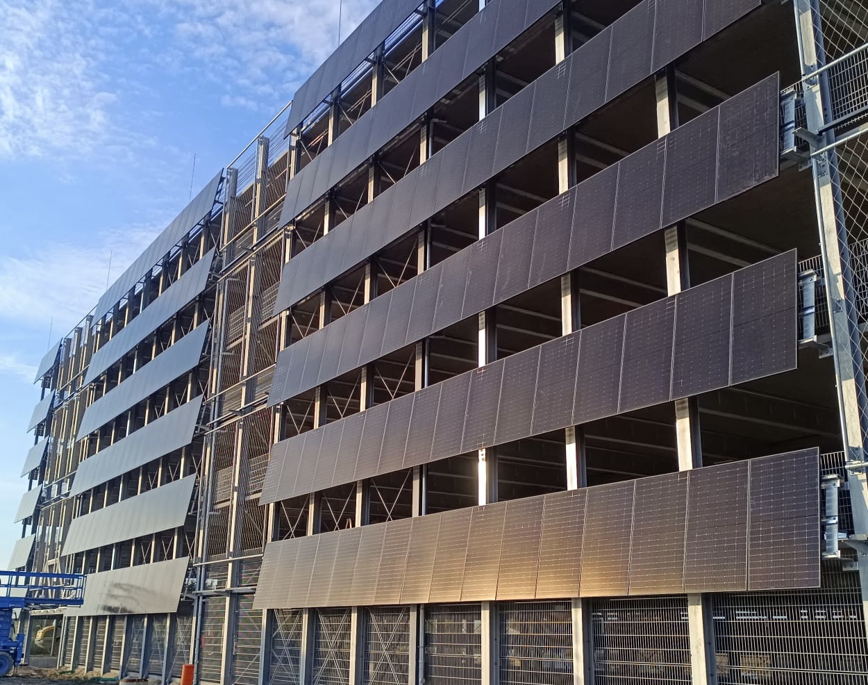 Bild einer PV-Fassade